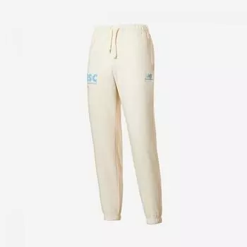Спортивные штаны New Balance Uni NB Sports Club КРЕМОВЫЕ S