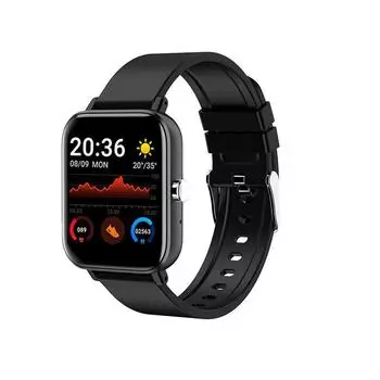 Спортивные смарт-часы H10 Bluetooth Call с дисплеем 1,69 дюйма mesh + silicone чёрный