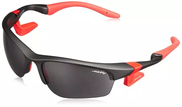 Спортивные солнцезащитные очки AirFly Nose Padless AirFly Sharp Lens Matte Gray C3 Black/Dark AF-101