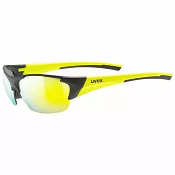 Спортивные солнцезащитные очки UV400 зеркальные линзы 2 запасные линзы в комплекте blaze III [UVEX]