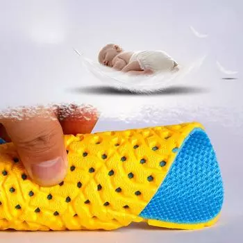 Спортивные стельки для обуви Подошва сетчатая дышащая подушечка дезодорант беговые стельки мужские и женские ортопедические стельки с эффектом памяти для обуви 4