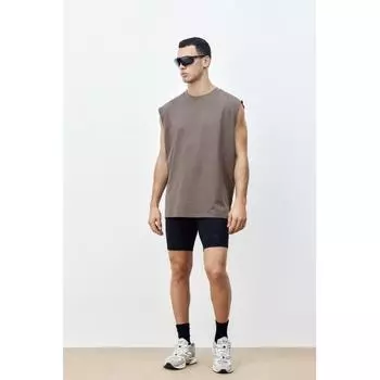 Спортивный топ без рукавов HM dryMove Brown Process XL