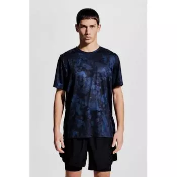 Спортивный топ HM Regular Fit dryMove темно-синий XS