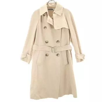 SPORTMAX Linen Blend trench coat 36 beige CODE Women Used