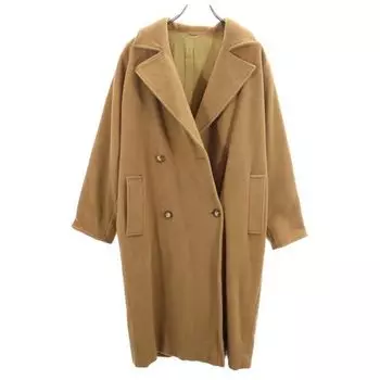 SPORTMAX Made in Italy Wool Blend Long sleeve coat 42 Brown Men s Used