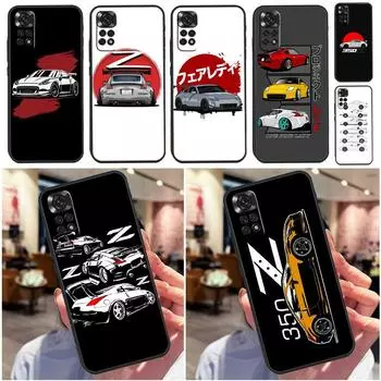 Sports Car JDM Drift 350Z 370Z Case For Xiaomi Redmi Note 10 11 Pro 9 8 12 Pro Note 9S 8T 10S 11S 10C 9A 9C 9T 10A Funda Redmi Note 10 4G
