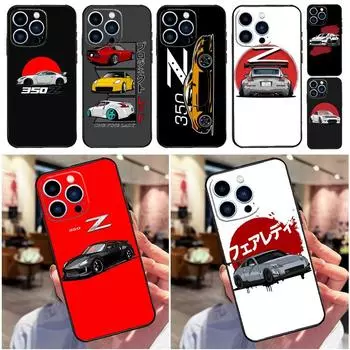 Sports Car JDM Drift 350Z 370Z Phone Case For iPhone 13 12 11 14 Pro Max Mini X XR XS MAX SE 2022 2020 7 8 14 Plus Cover iPhone SE 2022