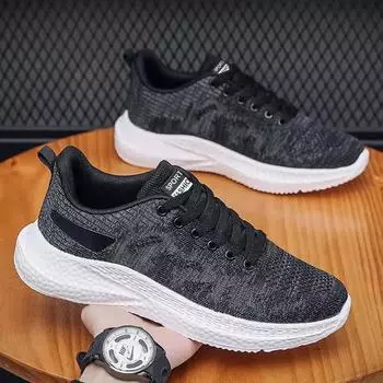 Sports Shoes New Men s Mesh Breathable Running Shoes Versatile Comfortable Casual Shoes Soft Sole Men s Edition 39