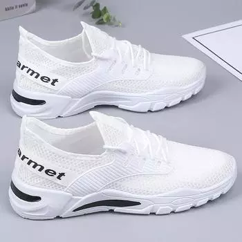 Спортивные летние мужские сетчатые туфли, одинарные туфли, 39