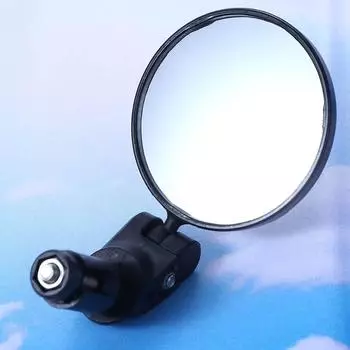 Spot Mirror Велосипедное зеркало заднего вида Круглое изогнутое зеркало Широкоугольное выпуклое велосипедное зеркало заднего вида