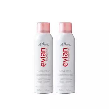 Спрей для лица Evian 150 мл, 2 шт.