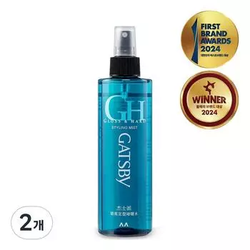 Спрей для укладки волос Gatsby Gross & Hard, 2 шт., 250 мл