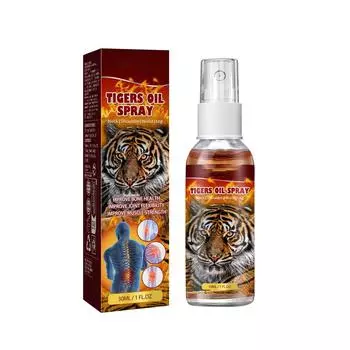 Спрей TigerBalm Oil Spray снимает дискомфорт в суставах и коленях, наружный массажный спрей 30 мл One Size