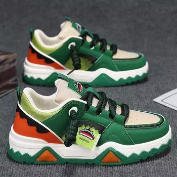 Spring and Autumn Classic New Men s Shoes Thick soled Tall Fashion Casual Skateboarding Shoes Youth Student Sports Running Shoes 39