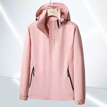 Spring and Autumn Couple s Casual Sports Breathable Single-layer Jacket Windproof and Waterproof Outdoor Camping and Mountaineering Clothing M