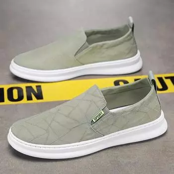 Spring and Autumn Men s Shoes New Ice Silk Breathable Casual Canvas Shoes Classic Hot Selling Anti slip Running Sports Shoes 39