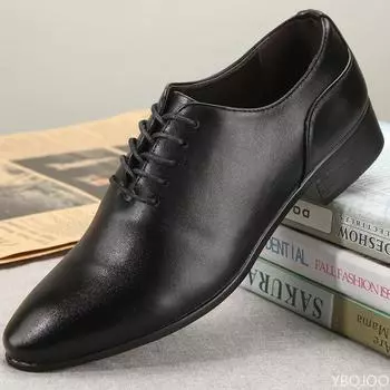 Spring Autumn New Leather Shoes Outdoor Pointed non slip footwear white Business men shoe formal suit oxford shoes homme zapatos 38 белый