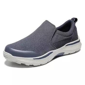Spring platform canvas shoes men s large size casual shoes men s light foot shoes casual sShoes 39 серый