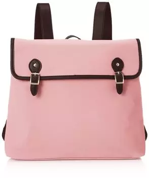 Square Backpack Slim Thin Gusset A4 ALYSSA AGB4143 Pink [Anello]