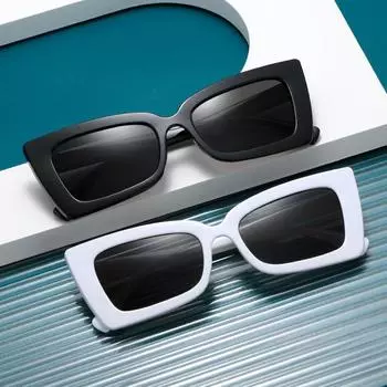 Square Small Frame Sunglasses Men S And Women S Simple Street Sunglasses Glasses
