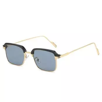 Square Sunglasses, Trendy Square Frame, Personalized Eyebrows, Same Glasses, Sunglasses. Regular