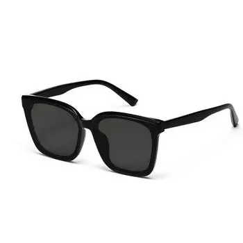 Square Sunglasses Women S Large Frame Glasses Plain Artifact Retro Men S Sunglasses