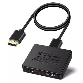 стабильные связи avedio HDMI-сплиттер 1 вход 2 выхода 4k одновременный выход HDMI-сплиттер сплиттер с функцией EDID 2 порта 2 экрана одновременно
