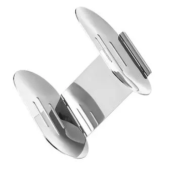 Stainless Steel 304 Material Double Layer Bathroom Travel Drain Rack Storage Punch Soap Box Free Soap Draining Rack Holder