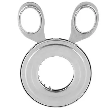 Stainless Steel Boiled Egg Cutter Egg Clipper Egg Scissor Egg Remover Tool Kitchen Utensils