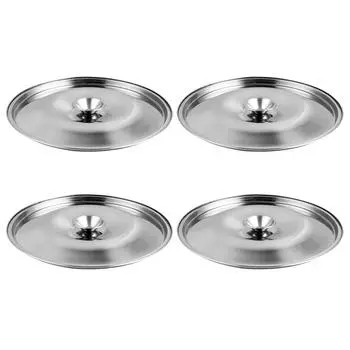 Stainless Steel Flavor Cup Lid Replacement for Universal Lid For Pots Pans Kitchen Cookware Convenient