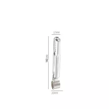 Stainless Steel Food Tongs Ice Clip Bread Dessert Barbecue Clamp Kitchen Cooking Accessories