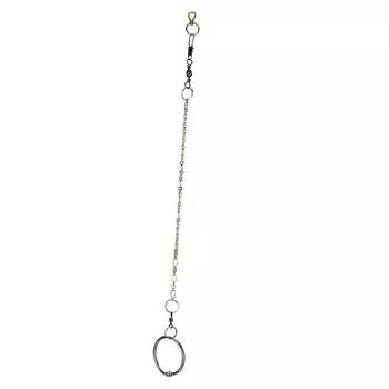 Stainless Steel Pet Birds Parrot Foot Chain Anklet Training Harness (Nymphicus hollandicus)