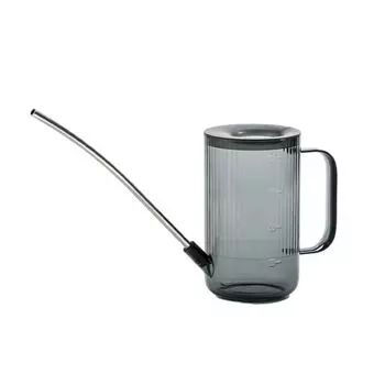 Stainless Steel Potted Plant Watering Tool Long-mouth Long Spout Watering Can Gardening серый