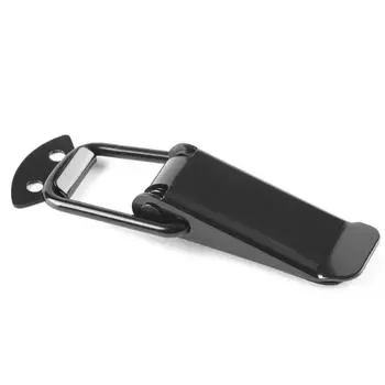 Stainless Steel Spring Buckle Buckle Hardware Accessories Luggage Metal Buckle Lock Buckle One Size чёрный