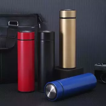 Stainless Steel Thermos Cup Will Carry Tea Straight Cup Business Office Car Gift Cup 500ml