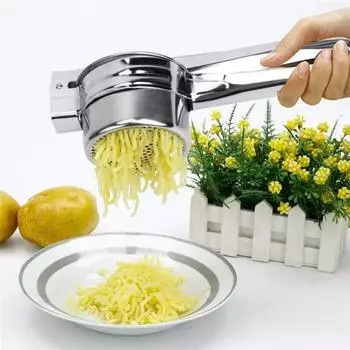 Stainless SteelPotato Machine for Potatos Fruit Vegetable Juicer PresserPotato Mashers Ricers Kitchen Cooking Tools Kitchengadg