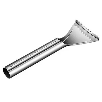 Stainless Steels Fish Descaler Tool for Easy Scale Removal Fish Scaling Accessory for Kitchens and Seafood Market