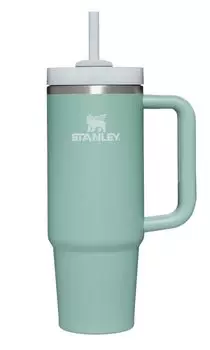 Стакан для бутылки с водой STANLEY для холодного хранения, вакуумный, тонкий, для утоления жажды H2.0 0,88 л 10-10827-077 (Зеленый/FF)