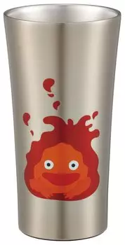 Стакан из нержавеющей стали Skater 400 мл Moving Castle Calcifer Studio Ghibli Thermal/Cold Howl s STB4N-A