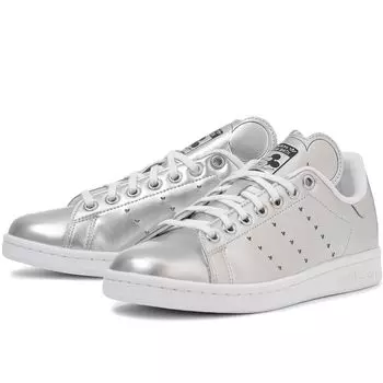 Стэн Смит JW СТЭН СМИТ J ID7187 Япония [Adidas] (Дисней) (Дисней) Серебро/Середина Черный/Белый 23.0см