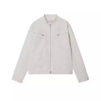 Stand Collar Jacket Men s Autumn and Winter Trendy Coat Korean Style Loose Design Top M