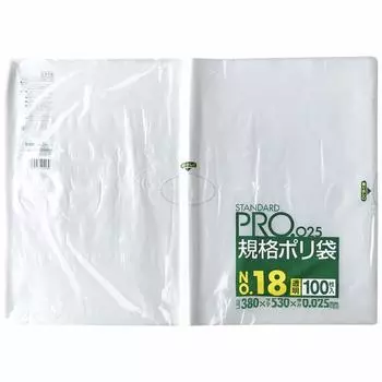 Стандартные пакеты Japan Sani Pack 18 прозрачных, 100 листов, шт.