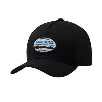 Стандартный патч-кепка черный M [Shimano] CA-057X чёрный