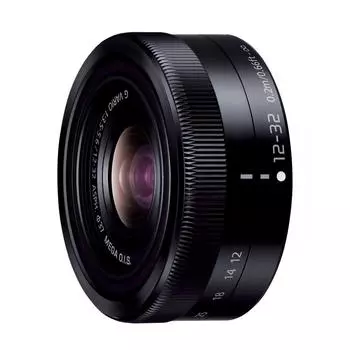 Стандартный зум-объектив Panasonic для Micro Four Thirds Lumix G VARIO 12-32mmF3.5-5.6 ASPH.MEGA OIS. Черный H-FS12032-K