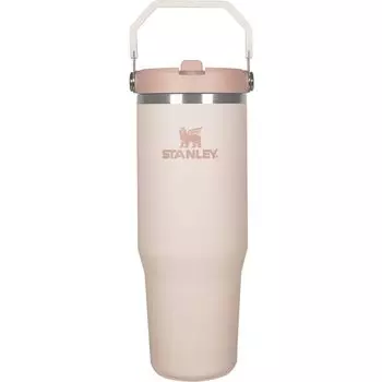 STANLEY Ice Flow Flip Straw Rose Quartz вакуумный стакан для воды бутылка для воды из нержавеющей стали с холодной изоляцией бутылка для воды для спорта и отдыха на природе гарантия розовый кварц
