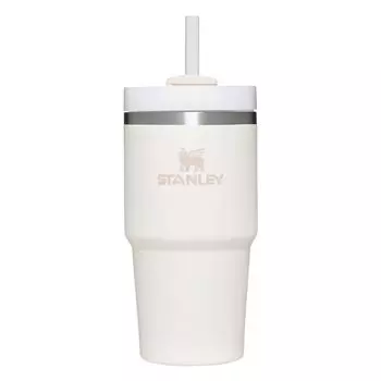 STANLEY Vacuum Slim Quencher Tumbler Cream [Stanley] 0.6L 10-10826 кремовый