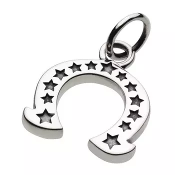 Star Horseshoe Pendant fp0420 [Figmart] [Silver Accessory]