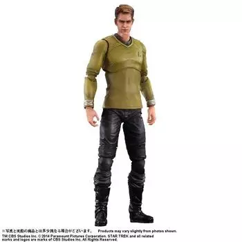 Star Trek PLAY ARTS Кай Джеймс Кирк нарисовал действие T. (Рисунок ПВХ)