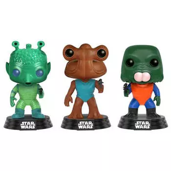 Star Wars Cantina Greedo Hammerhead Walrus Man Американская поп-музыка 3 шт.