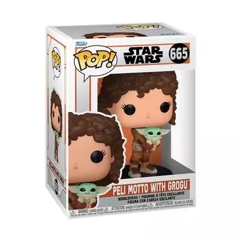 Star Wars Mandalorian Perimot with Groogoo Figure Funko StarWars Funko POP!